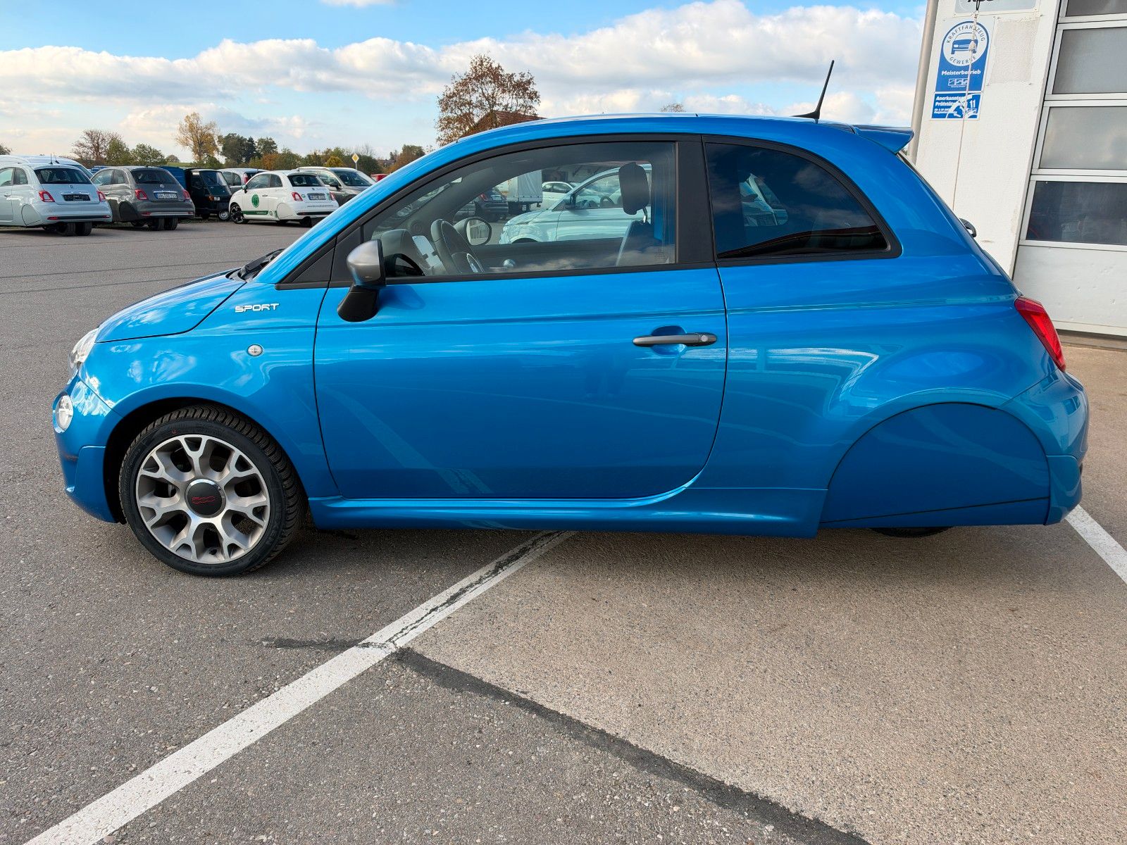 Fiat 500 Sport Ellenator HY Navi, Carplay, PDC, Klima imagem 2