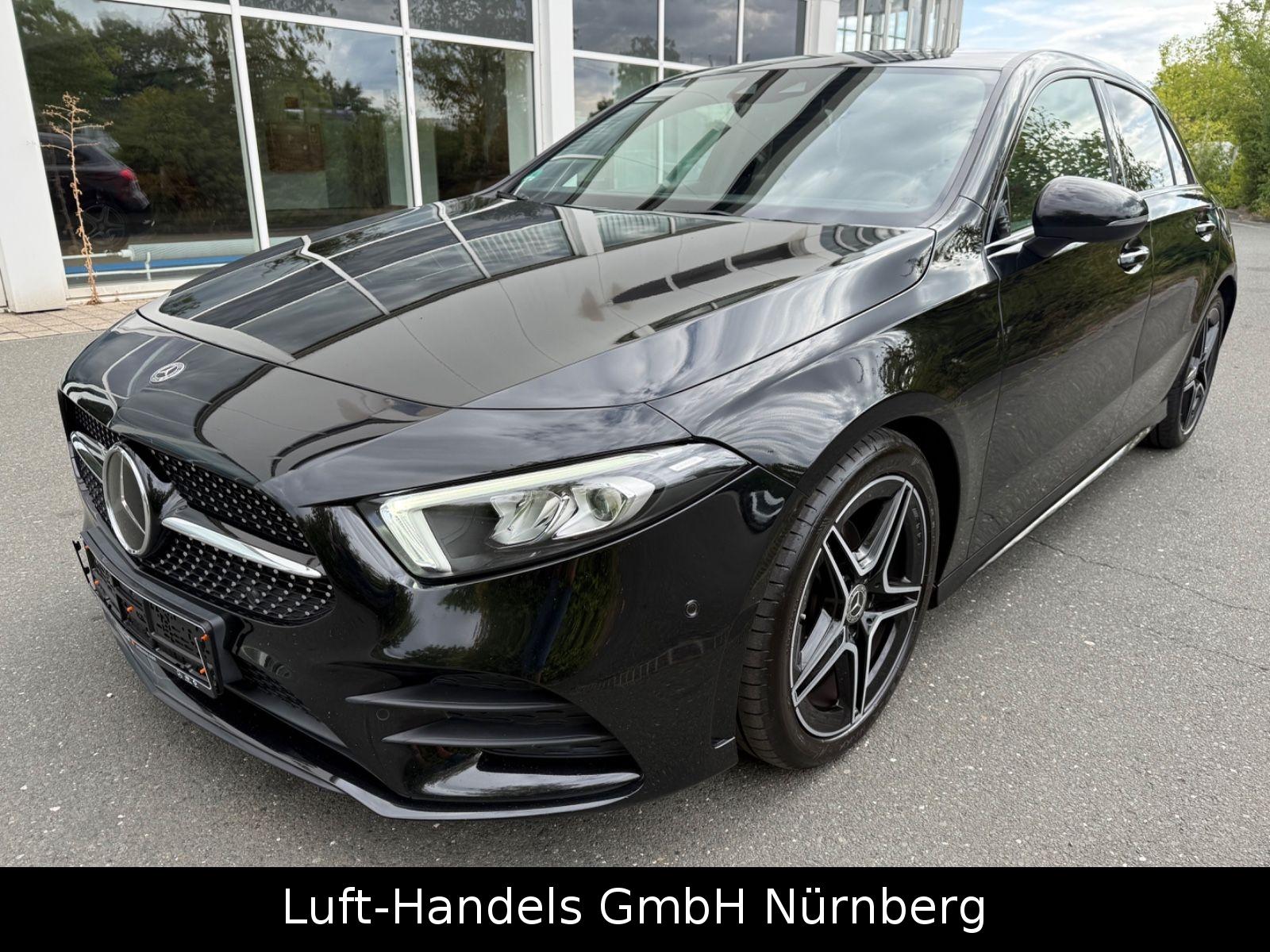 Mercedes-Benz A 180 AMG Line Night-Paket Virtual Kamera Leder