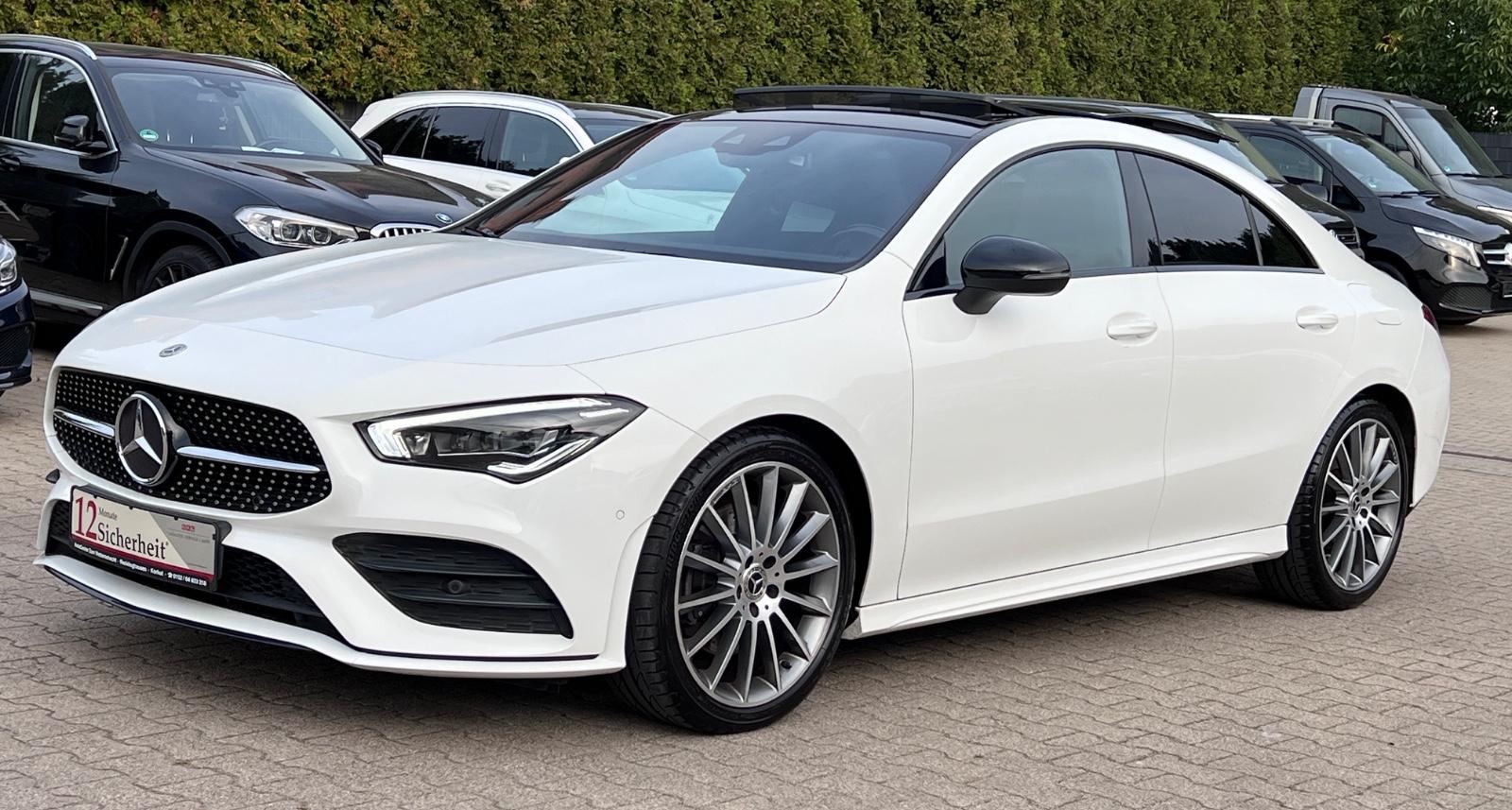 Mercedes-Benz CLA 7G-DCT-AMG LINE-PANONDACH-19LM-R.CAM-PDC