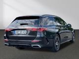 Mercedes-Benz E 200 d T AMG Distronic Pano Digital-Light AHK - mit Diesel-Antrieb: Grau, Teilleder, Panorama-Dach