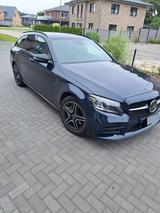 Mercedes-Benz C 300 de T Autom. - - : Blau, Alcantara, Plug-In Hybrid, Kombi