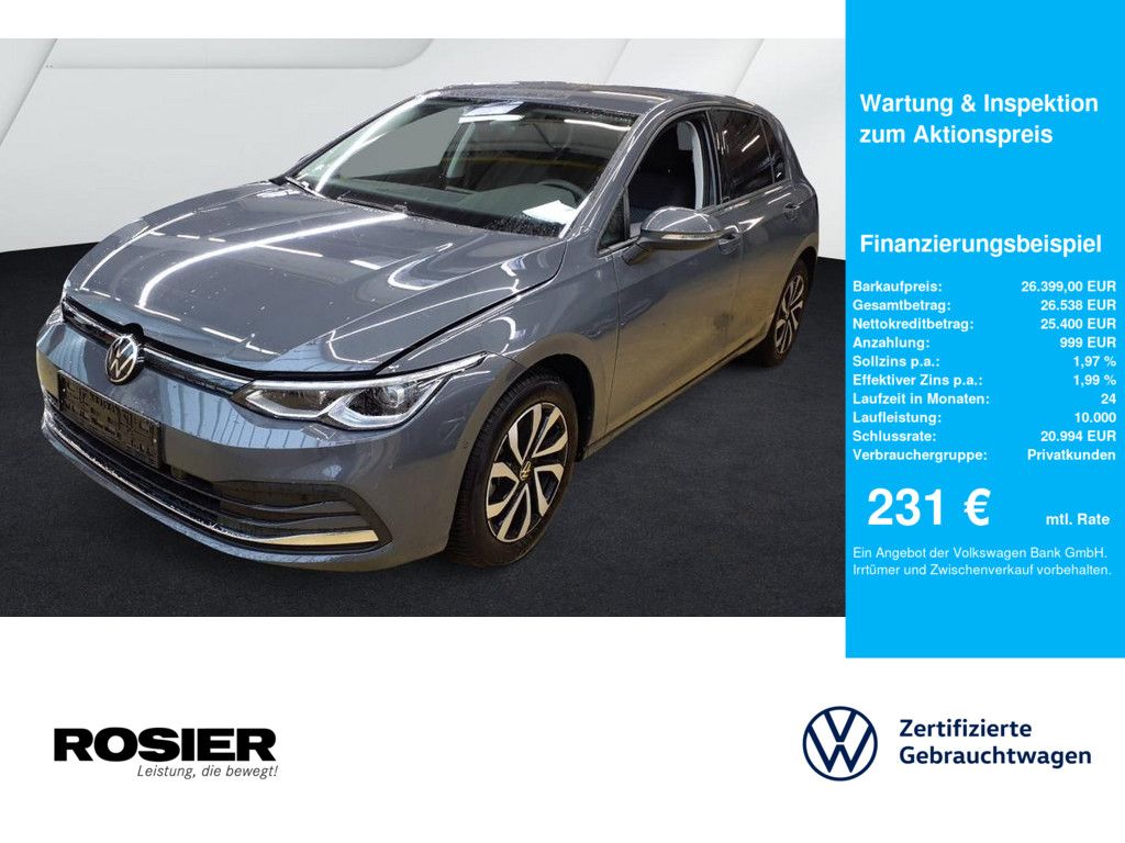 Volkswagen Golf VIII Active 1,5 TSI STANDHZ. ACC MATRIX-LED