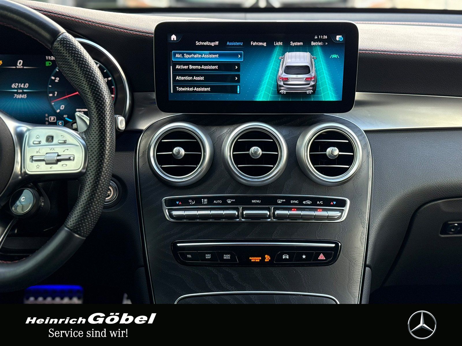 Fahrzeugabbildung Mercedes-Benz GLC 43 AMG*AHK*PANORAMA*AMBIENTE*NIGHTPAKET*