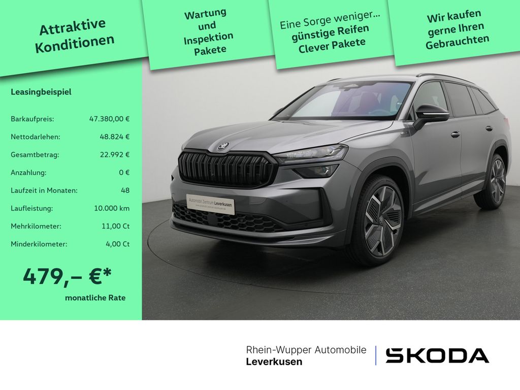 Skoda Kodiaq DSG Sportline AHK NAVI CANTON KAM HUD ACC