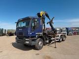 Iveco TRAKKER 450 6x4 for containers with crane,  424 - Iveco Trakker