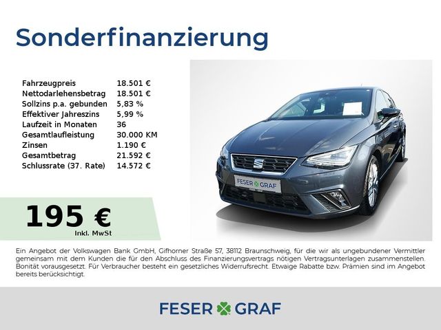 Seat Ibiza FR 1.0 TSI - RFK,LED,NAV,ACC