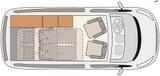 Dethleffs Globevan Camp Two - Dethleffs Globevan Camp Two