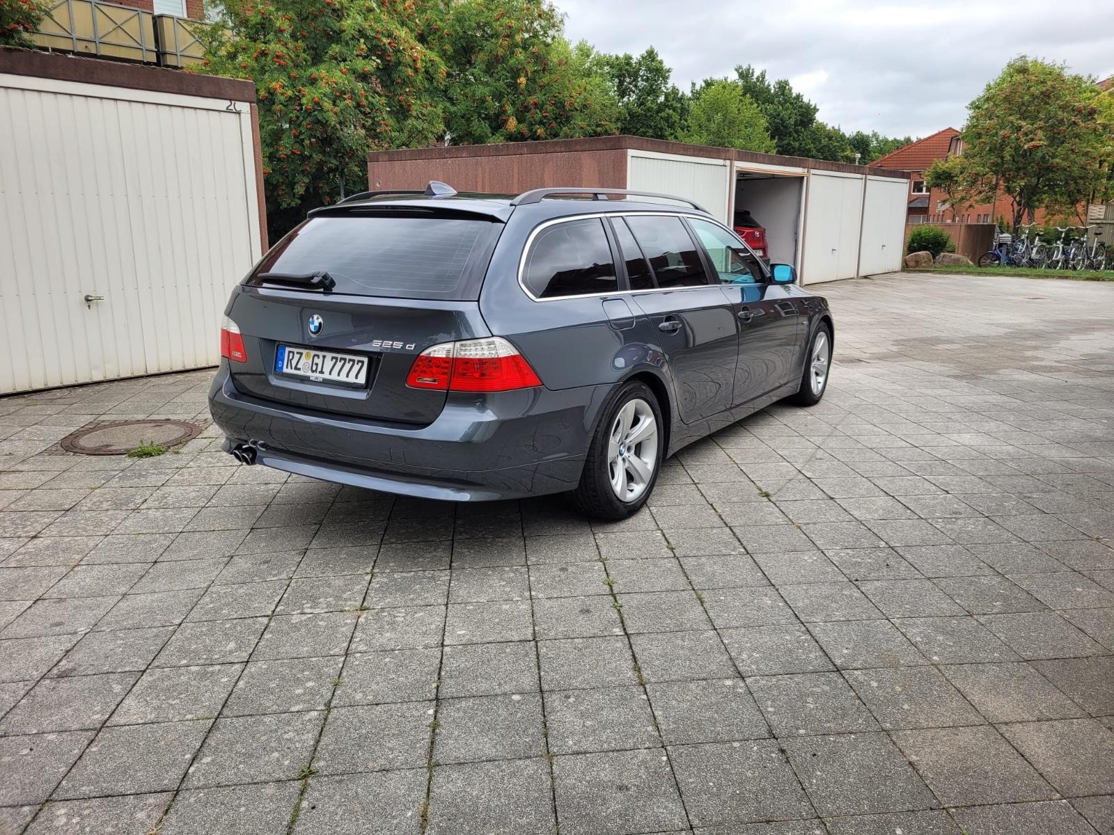 BMW 525 2008 — engine 2.993 cm³, 197 HP (145kW)