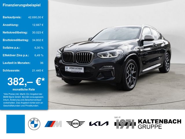 BMW X4 M40d PANO AHK HUD 360° LED STANDHZ W-LAN NAVI