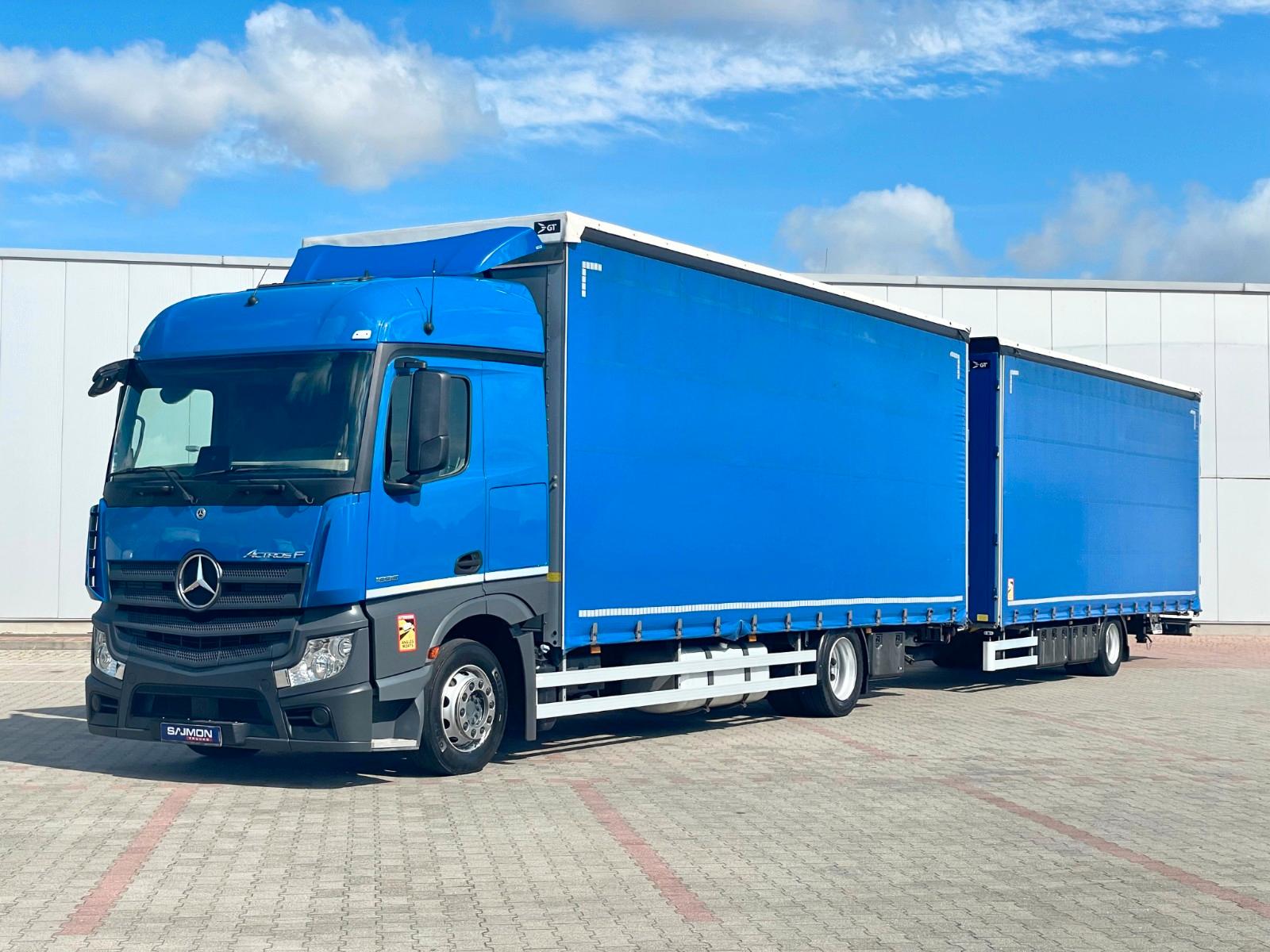 Mercedes-Benz ACTROS F 1836 JUMBO  120 M3 2 x 770