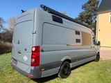 Volkswagen Crafter Renntransporter Heckgarage Motorrad - Wohnwagen & Wohnmobile in Halle