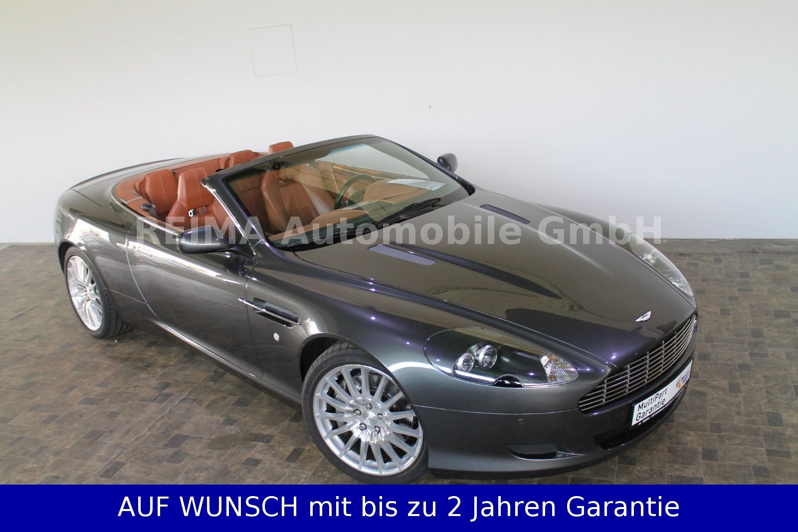 Fahrzeugabbildung Aston Martin DB9 Volante 5.9 i V12 Cabrio, Deut. Auslieferung