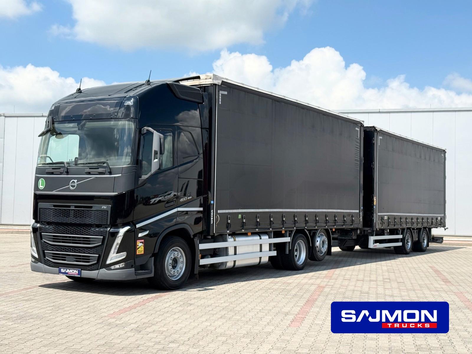 Volvo FH 460 JUMBO 120M3  2x775 38 palett SALON PL