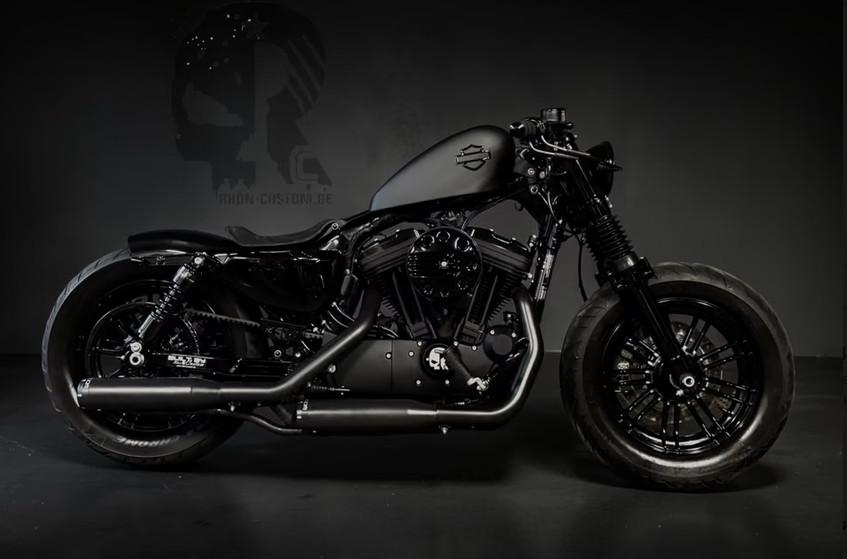 Harley-Davidson Sportster 48-Forty Eight-Dark Bobber Customumbau