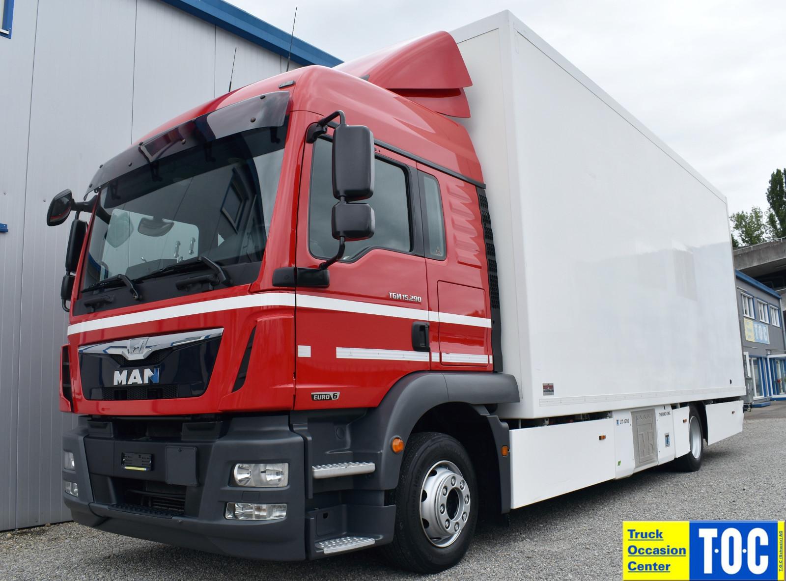 MAN TGM 15.290 E6 Kühlkoffer LBW 6-Sitze AHK