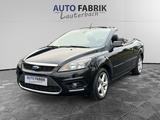 Ford Focus Cabrio Titanium-NAVI-SITZHEIZUNG-TEMPOMAT - Ford Focus mit Benzin-Antrieb: Schwarz, Leder, Cabrio, Titanium
