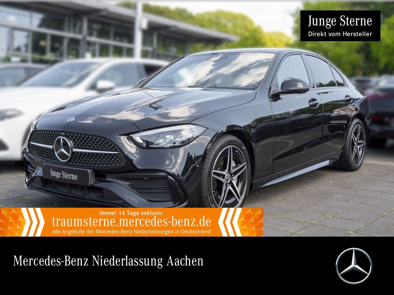 MERCEDES-BENZ C 180 AMG/Night/SHD/AdvPak/Ambiente/MBUX/LED