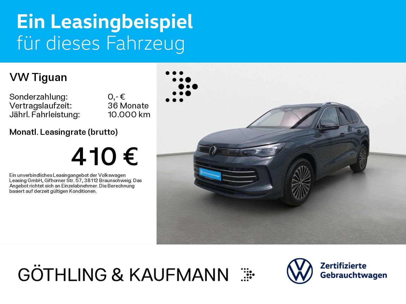 Volkswagen Tiguan Elegance 1.5 TSI eHybrid*NAVI*PANO*AHK*IQ imagem 2