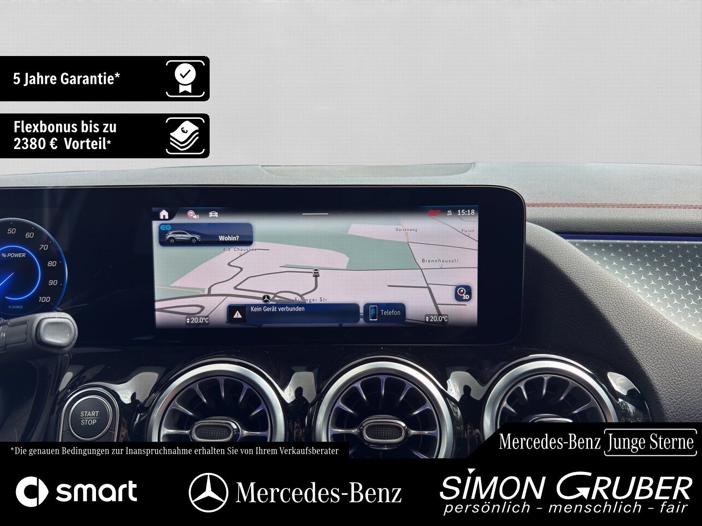 Fahrzeugabbildung Mercedes-Benz EQA 250 + AMG Line Totwinkel Kamera LED EasyPack