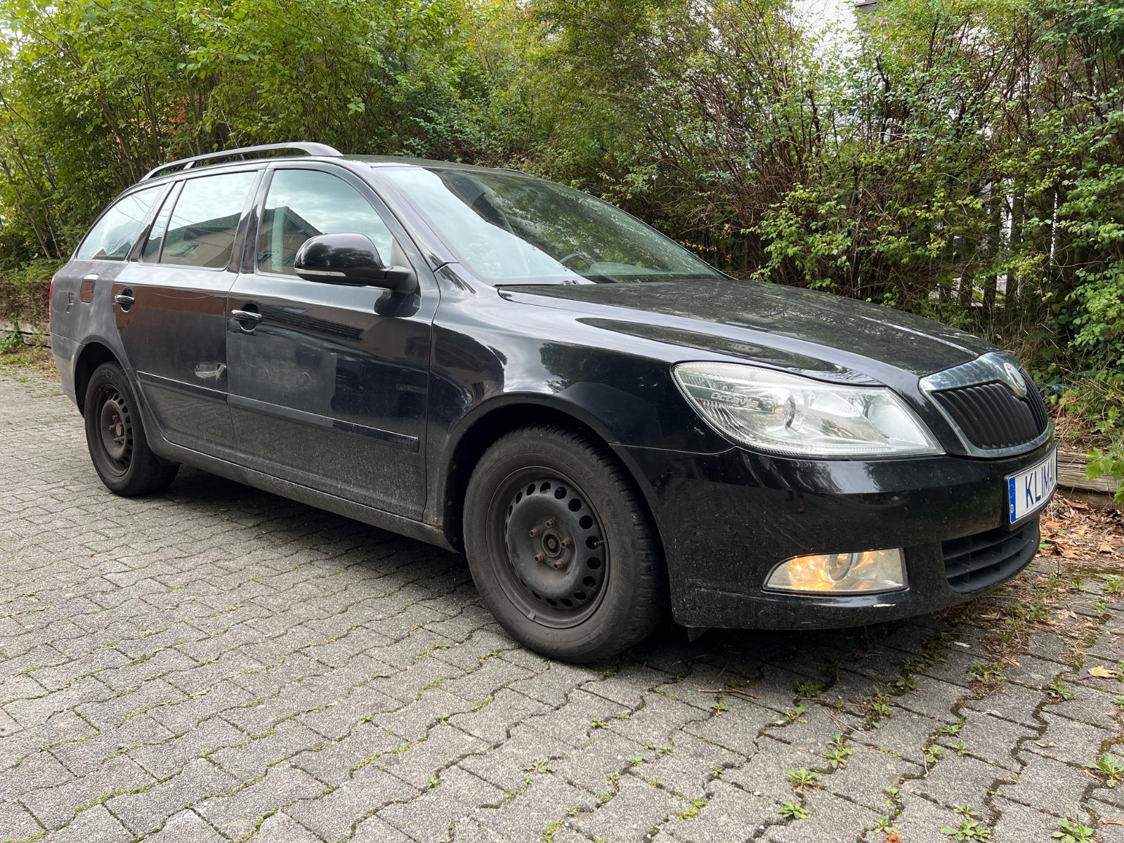 Skoda Octavia 2010 — rear view
