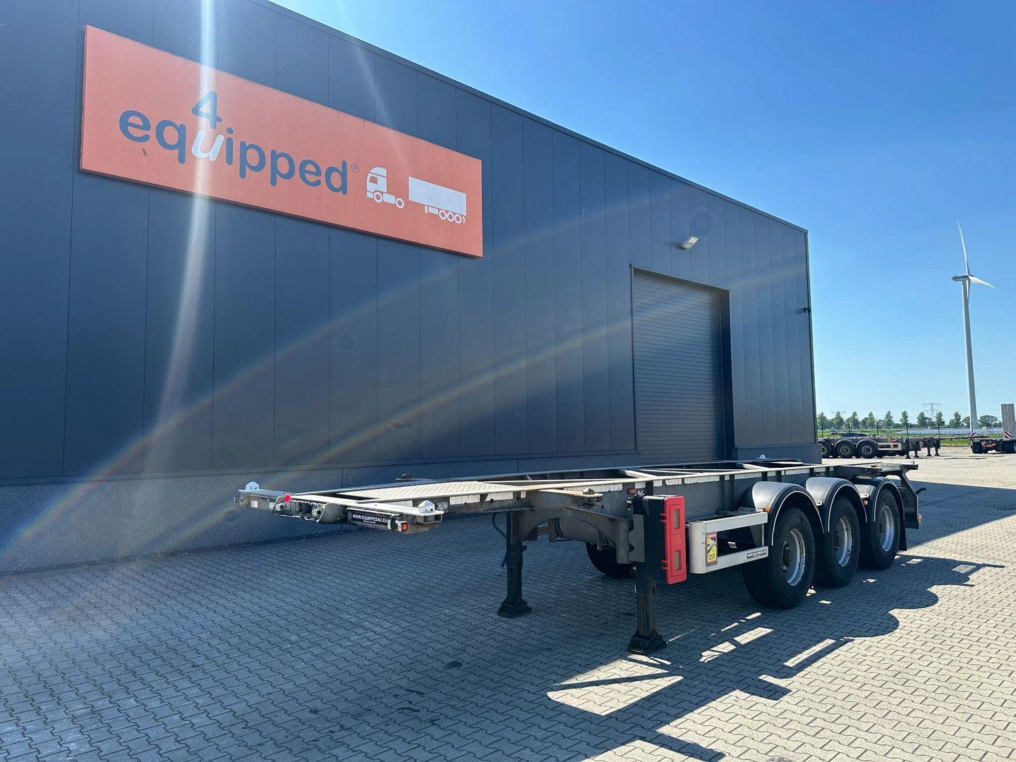 Vanhool 20FT/30FT ADR CHASSIS / galvanized / BPW DRUM /