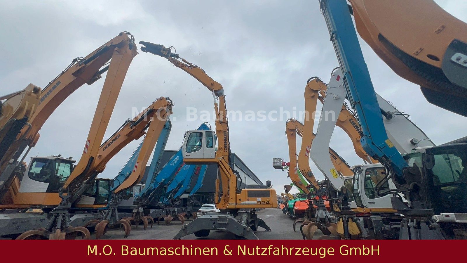 Fahrzeugabbildung Liebherr A 924 C Litronic /Schrottschere/Umschlagbagger