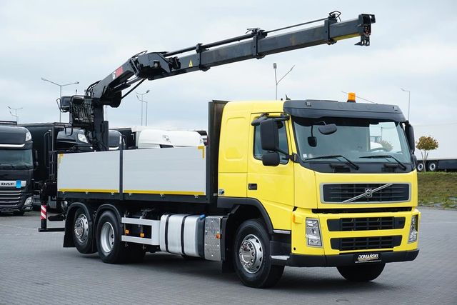 Volvo FM 440 / SKRZYNIOWY + HDS / 3 OSIE / HIAB 166  /