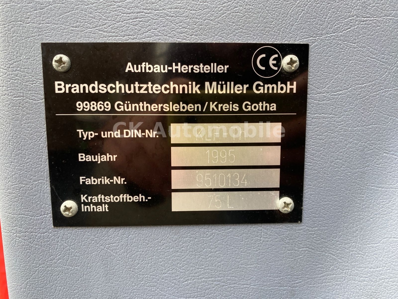 Fahrzeugabbildung Mercedes-Benz Sprinter 314 CDI Feuerwehr/5 Sitze/Sperre/2 Hand