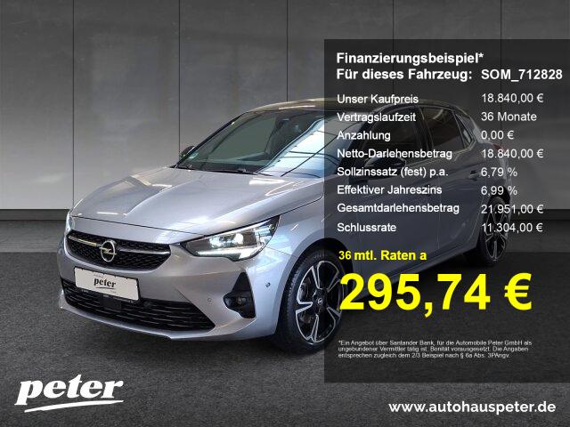Opel Corsa F 1.2 Turbo GS Automatik Alcantara Sitzhei
