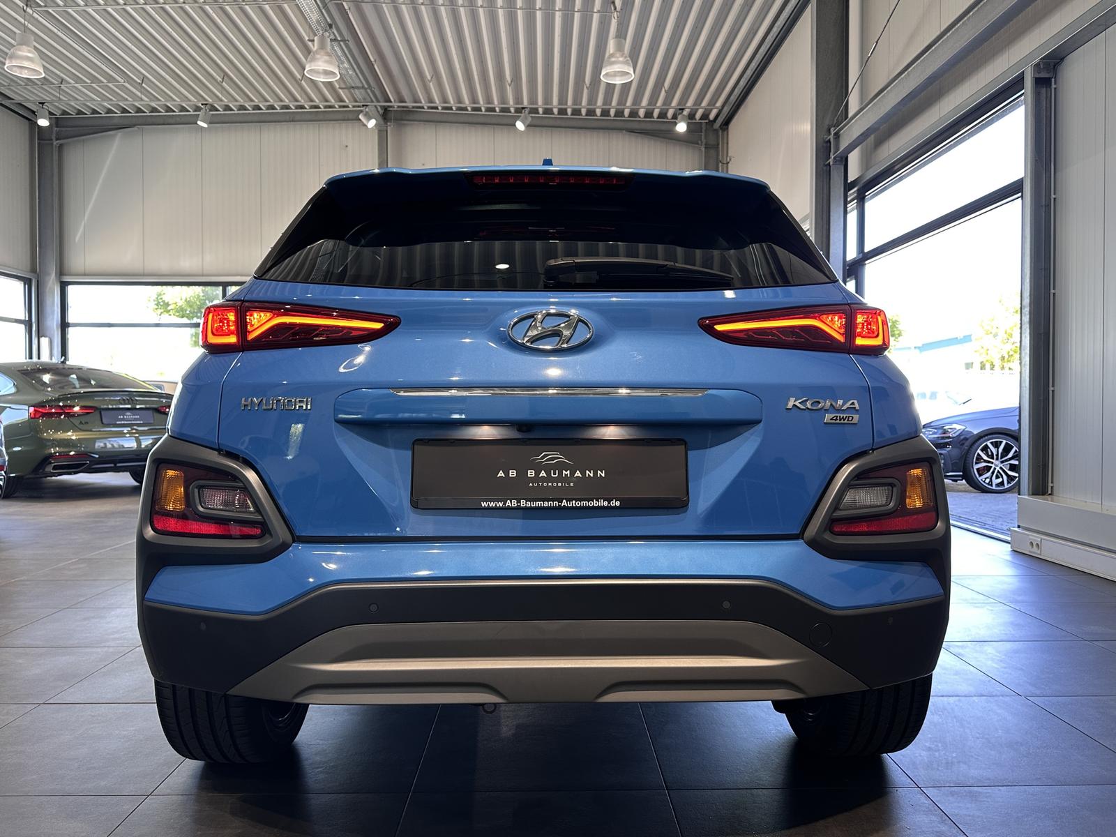 Hyundai Kona Premium 4WD *LEDER, AUTOMATIK, AHK, RFK*