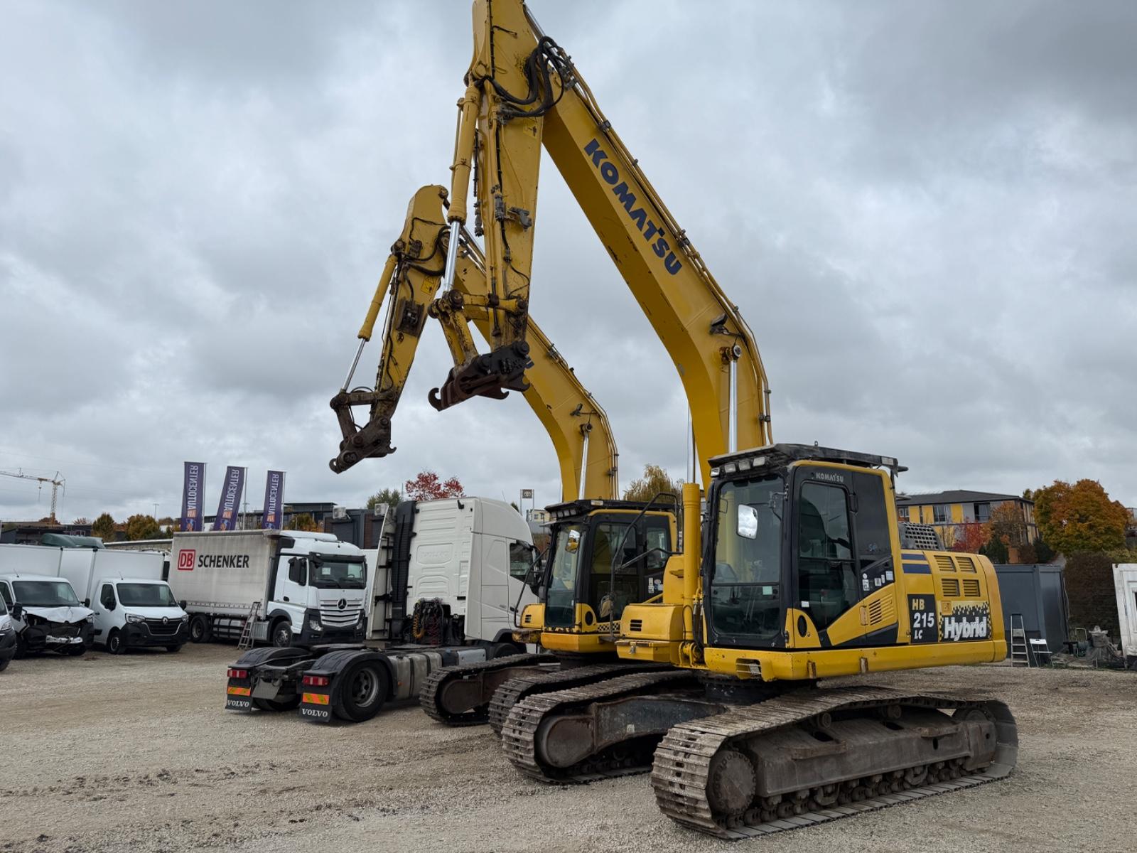 Komatsu HB215LC-2,bj 2017, BS.10t,Einsatzbereit,NUR SW