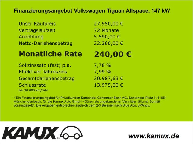 Volkswagen Tiguan Allspace 2.0TDI 4M DSG Highline+LED+NAVI