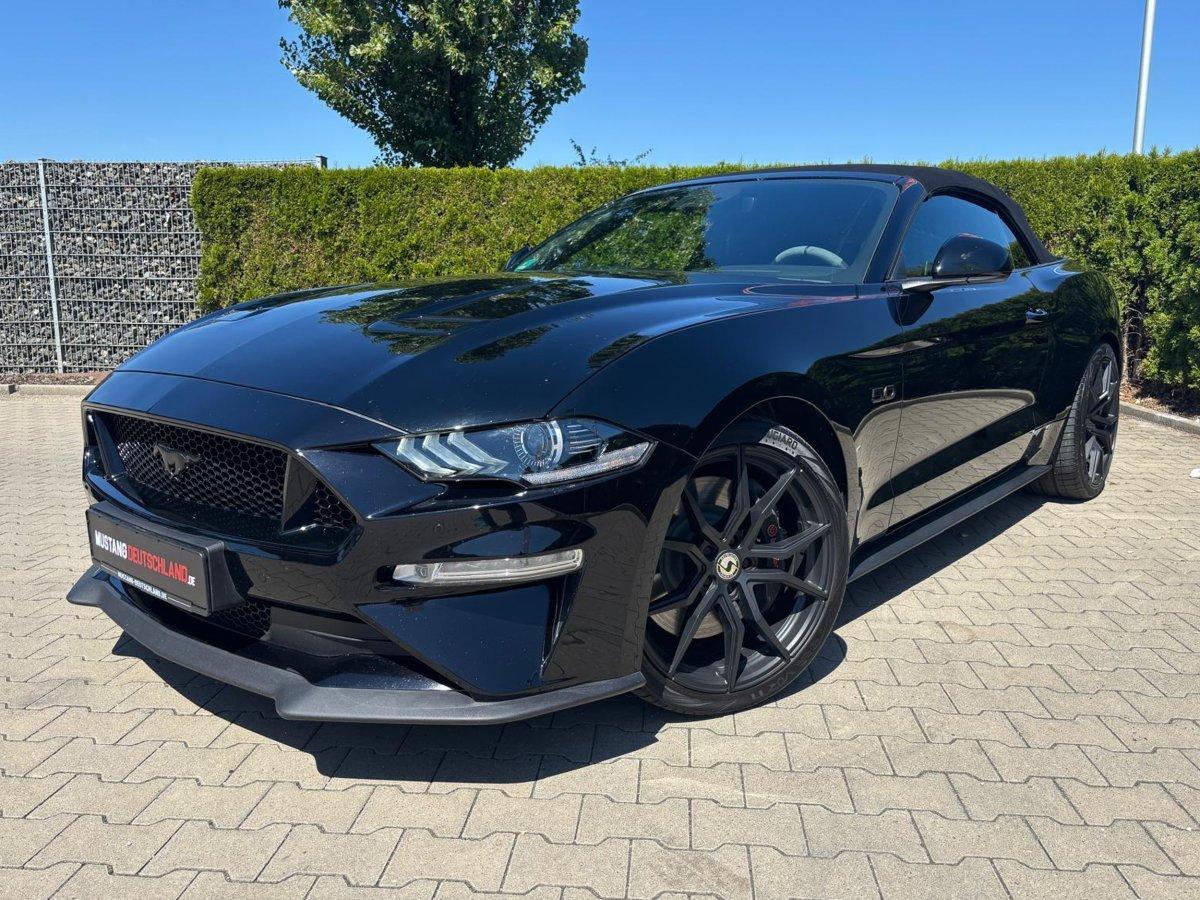 Ford Mustang GT 5.0 Convertible 20Zoll/All-Black/Viel