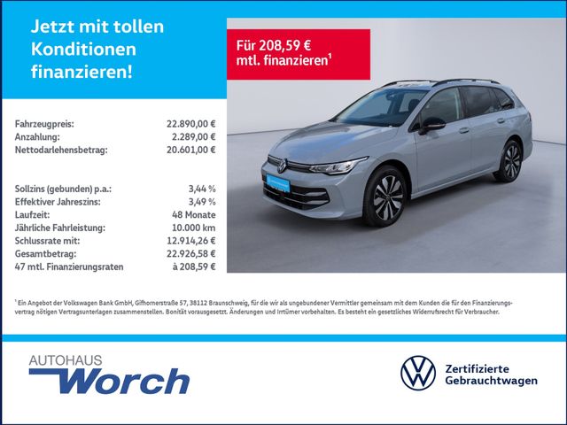 Golf VIII Variant 1.5 TSI Goal STHZ+APP+SHZ+LED+