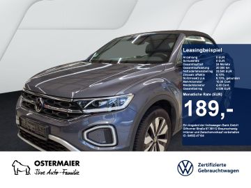 Volkswagen Leasingangebot: Volkswagen T-Roc Cabriolet GOAL 1.0TSI 116PS ACC.KAMERA.NAV