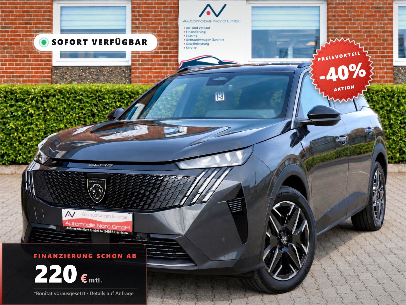 Peugeot 5008 145 GT*Panorama*7 Sitzer*Kamera
