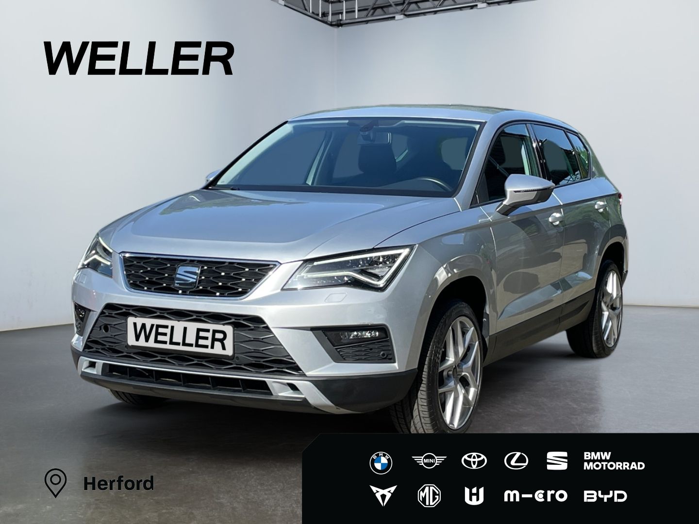 SEAT Ateca 1.4 TSI Style *LED*AHK*SHZ*PDC hi*Bluetoot