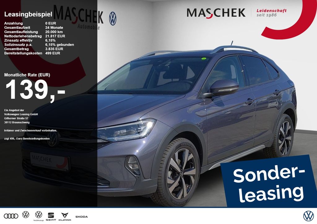 Volkswagen Taigo Style 1.0 TSI Sonderleasing Navi Anschluss