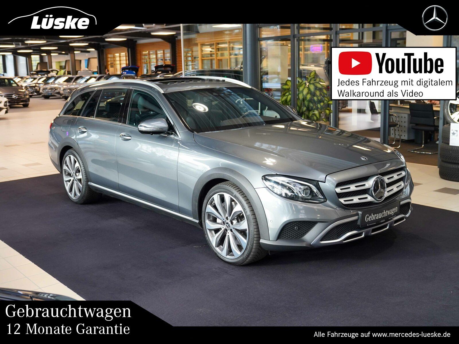MERCEDES-BENZ E 400 d T 4M All-Terrain Widescreen Schiebedach