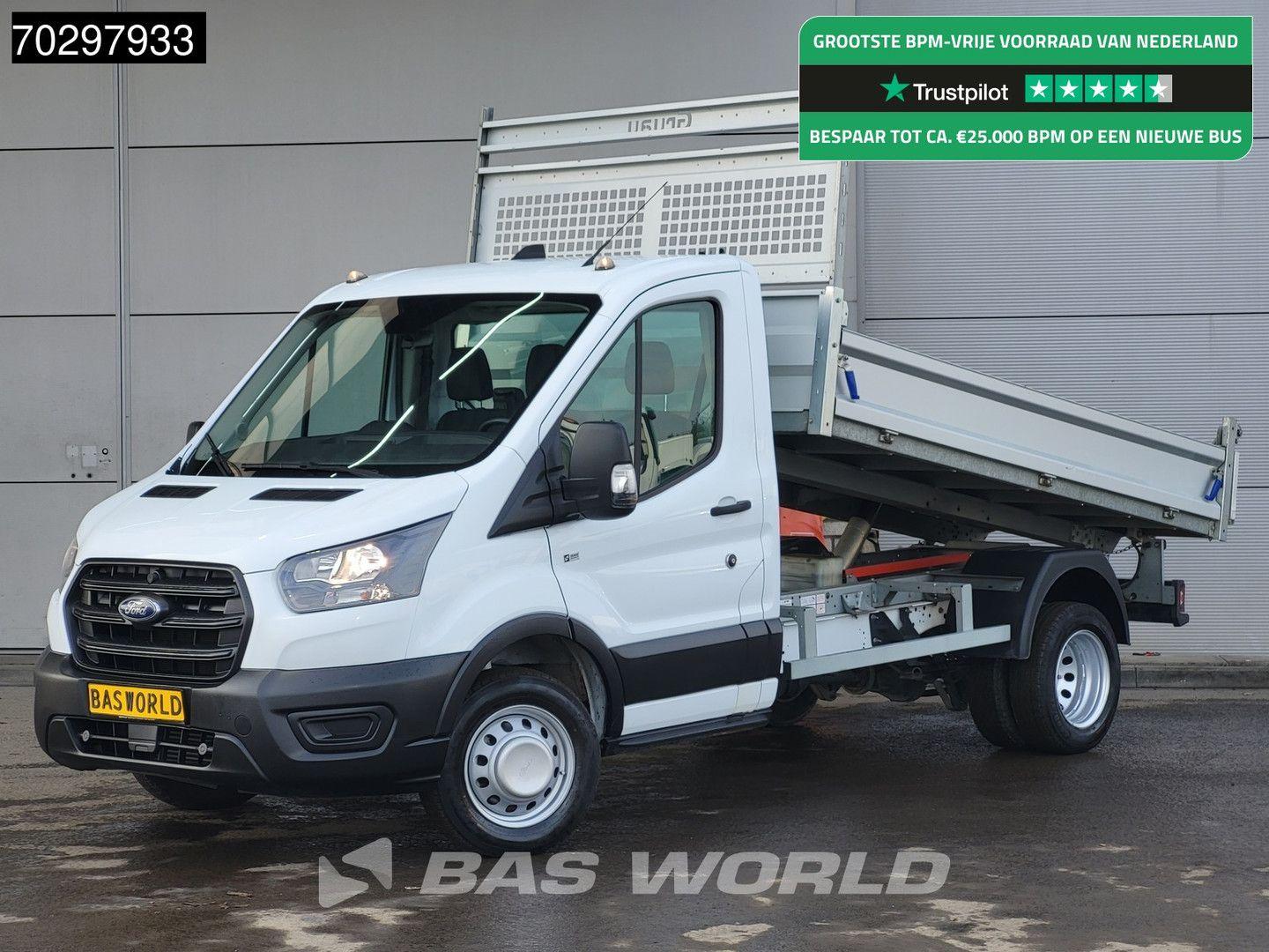 Ford Transit 130pk Dubbellucht Trekhaak Kipper Euro6