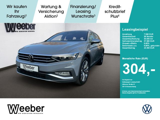 Volkswagen Passat Alltrack Variant 4Motion Panodach*AHK*LED