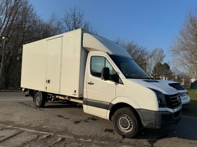 Volkswagen Crafter Pritsche 35 lang L3 Koffer mit Ladebordw