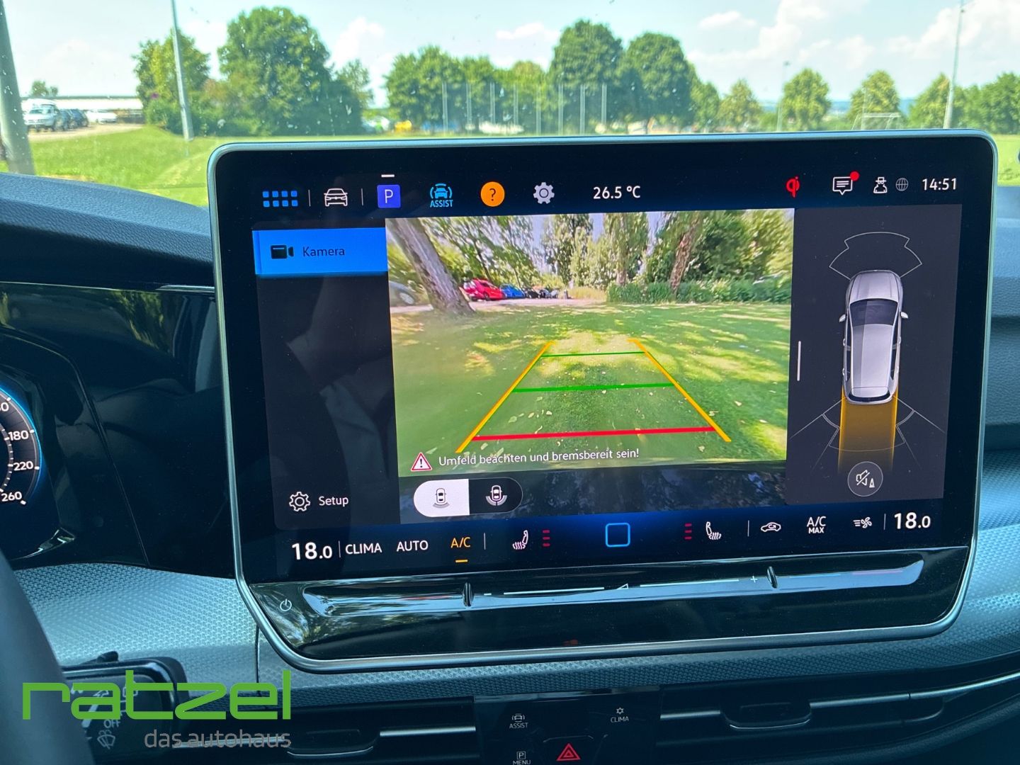 Fahrzeugabbildung Volkswagen Golf VIII 1.5 TSI Goal Life Navi Digitales Cockp