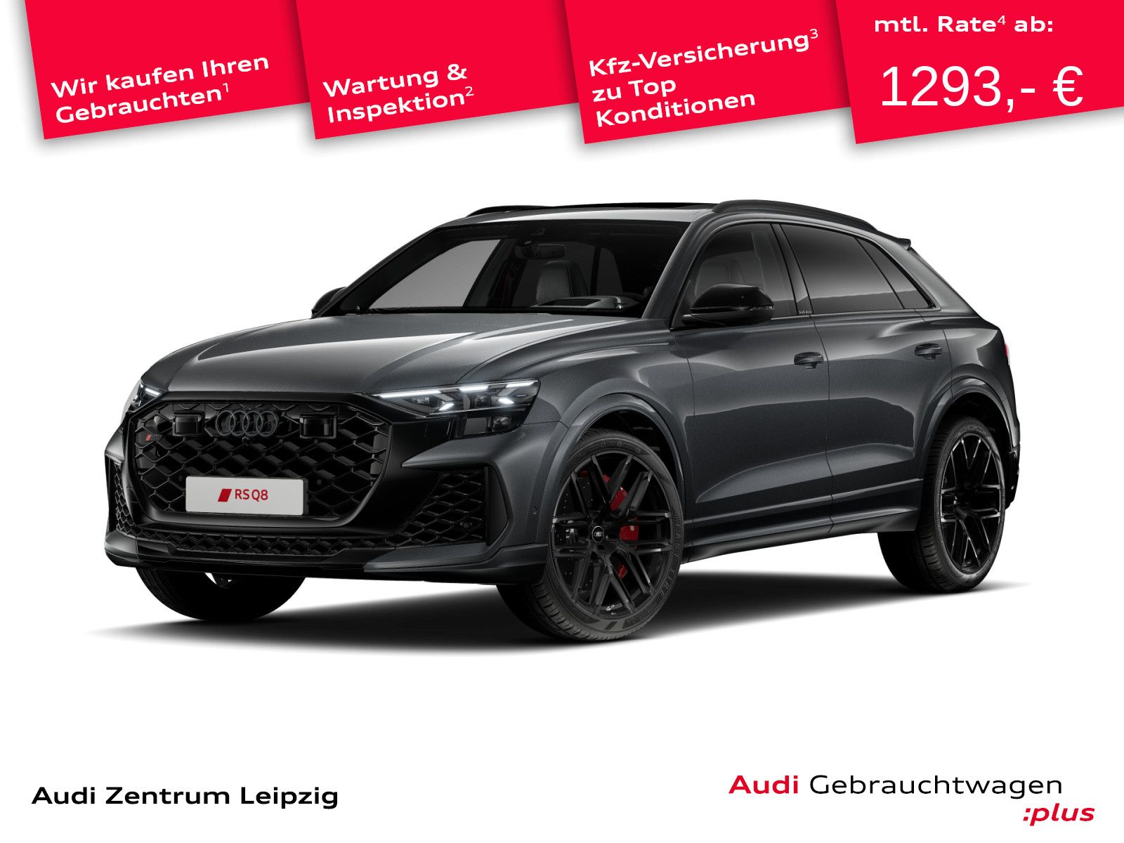 Audi RS Q8 TFSI qu. *HD-Matrix*AHK*Pano*HuD*Wankstab*