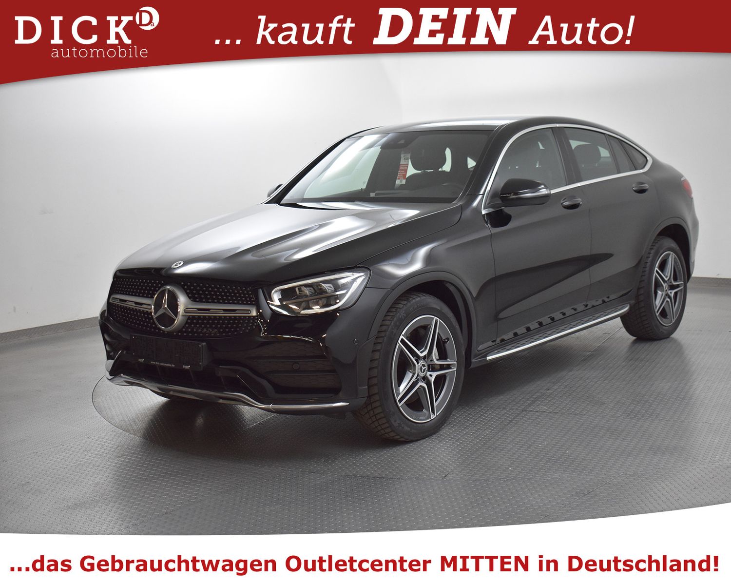 Fahrzeugabbildung Mercedes-Benz GLC 220d Coupe 4M AMG Line NAVI+LED+SHZ+DAB+KAM+