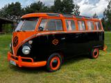 Volkswagen T1 SAMBA SAFARI *RESTAURIERT*HARLEY-DAVIDSON* - Volkswagen T1: Leder