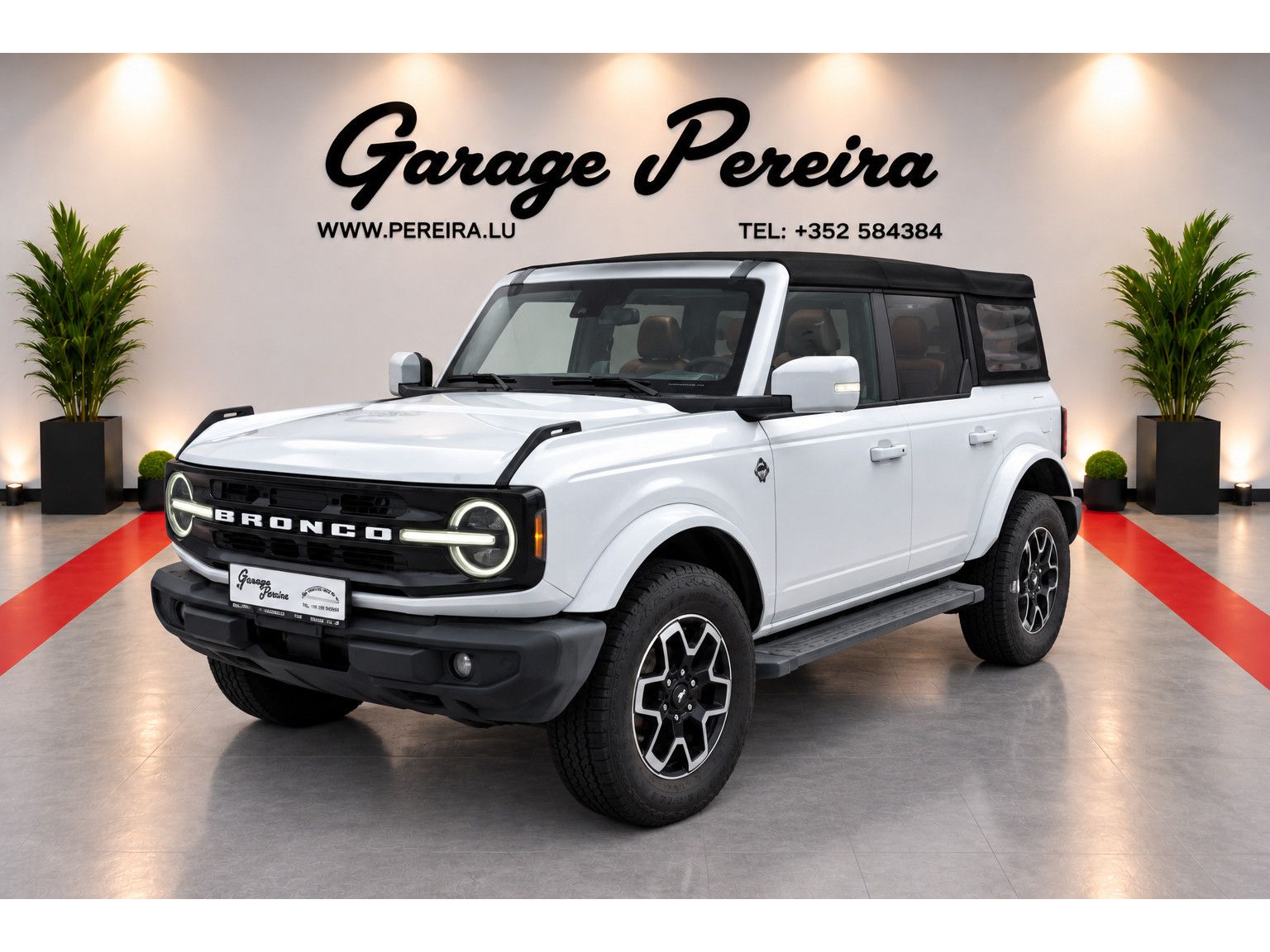 Ford Bronco 2.7i V6 OUTER BANKS SOFT-TOP CUIR NAVI imagem 3