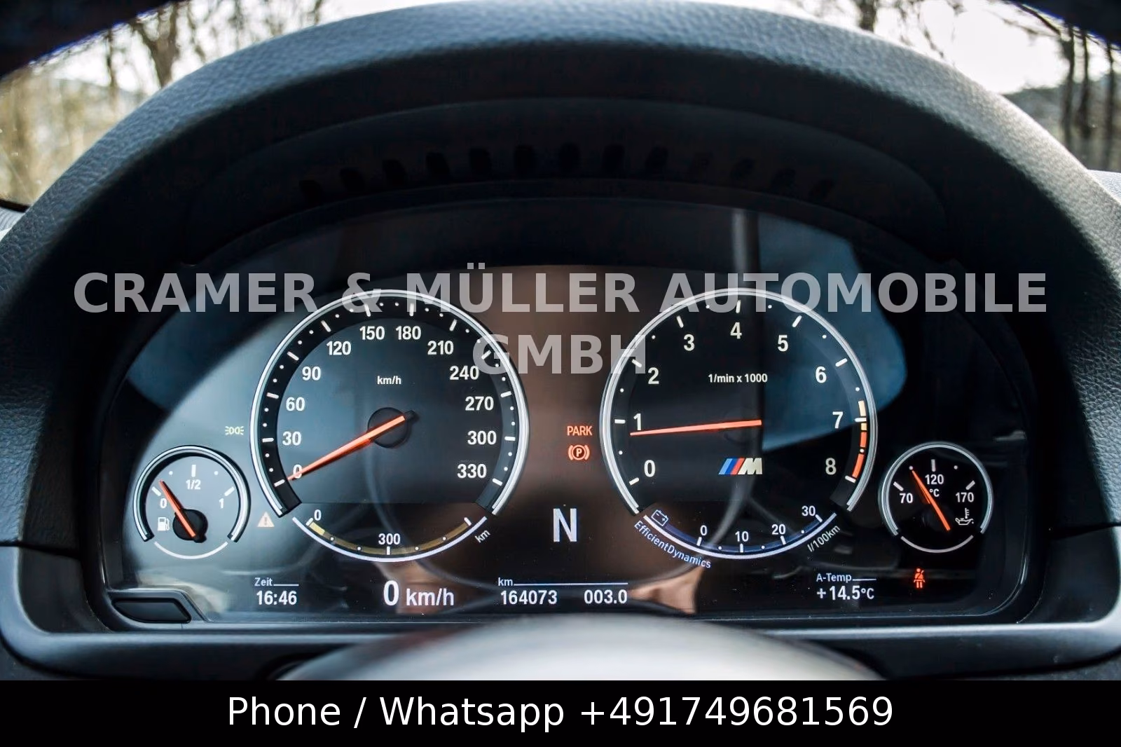 BMW M5 F10 V8 4.4 Biturbo 560 ch DKG / 164 000 km / Bleu Monte Carlo / HUD / Cuir Merino