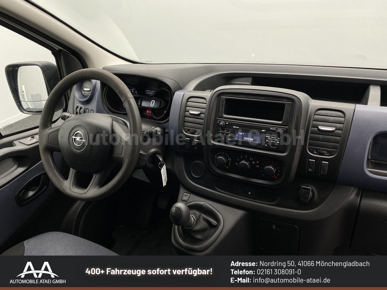 Fahrzeugabbildung Opel Vivaro Kasten L1H1 2,9t 8075