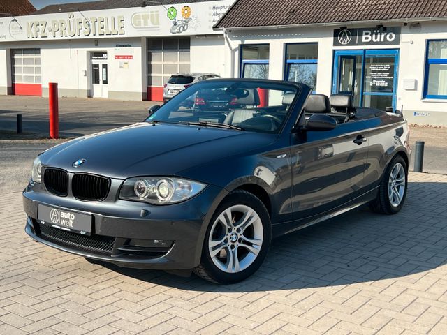 BMW 120i Cabrio+Aut+Leder+Navi+Xenon+Scheck.+TÜV neu